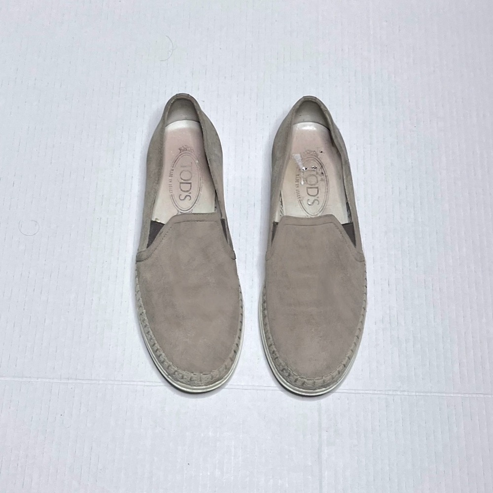 TOD’s Leather Espadrille Loafers - Picture 4 of 10